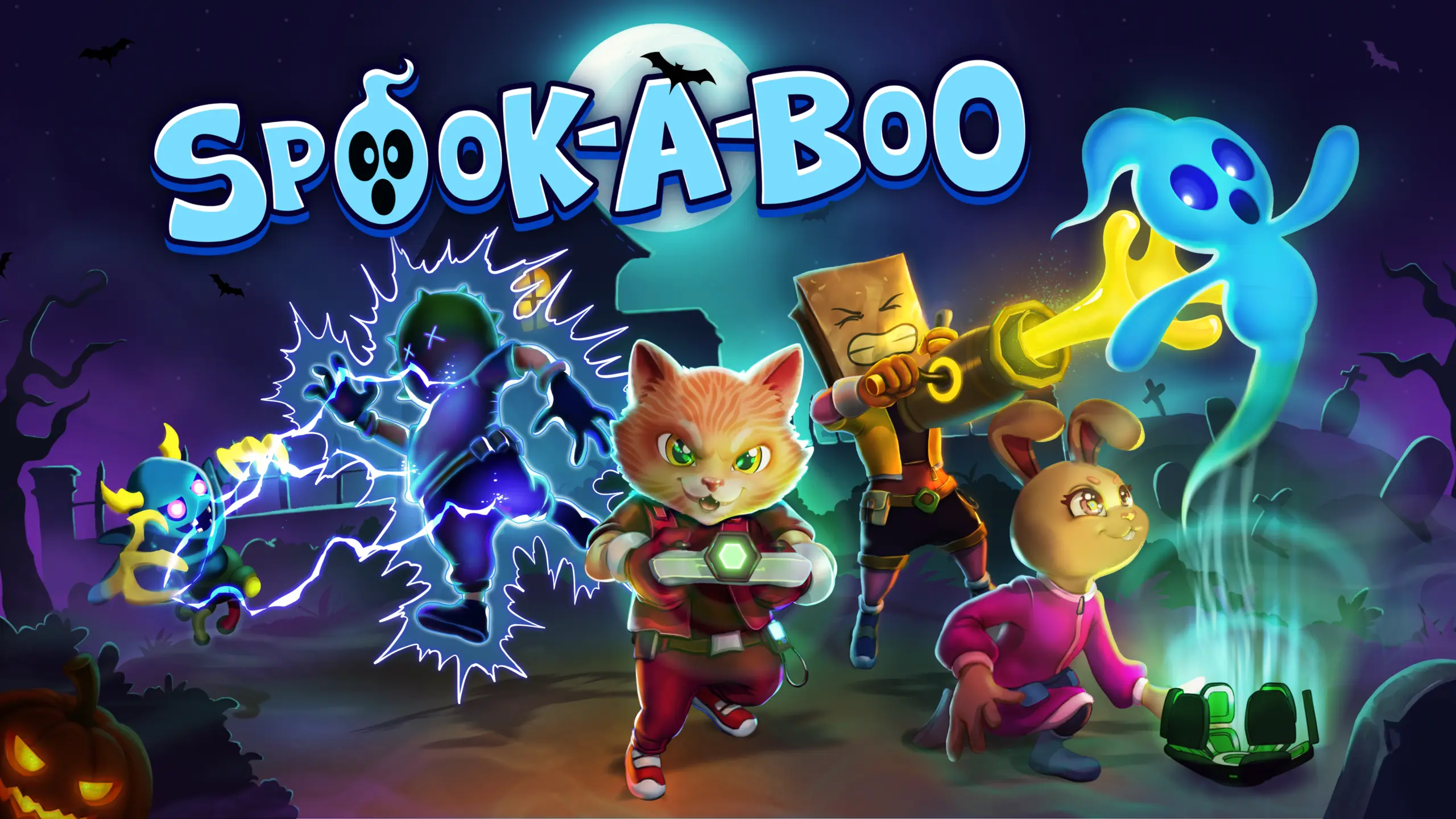 Spook-A-Boo, Game Couch Co-op Ghostbust 'Em Up Baru dari Wala Interactive 1 Spook A Boo, Game Couch Co Op Ghostbust 'em Up Baru Dari Wala Interactive