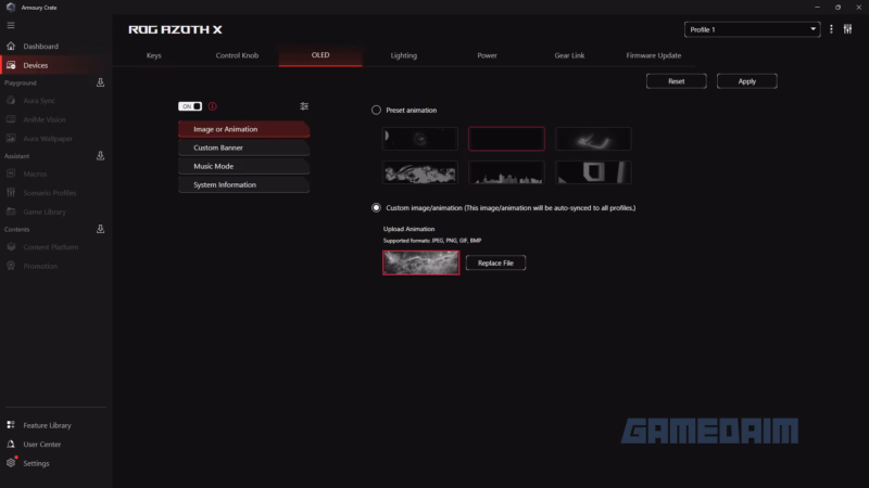 Asus Rog Azoth X Gamedaim Review 17
