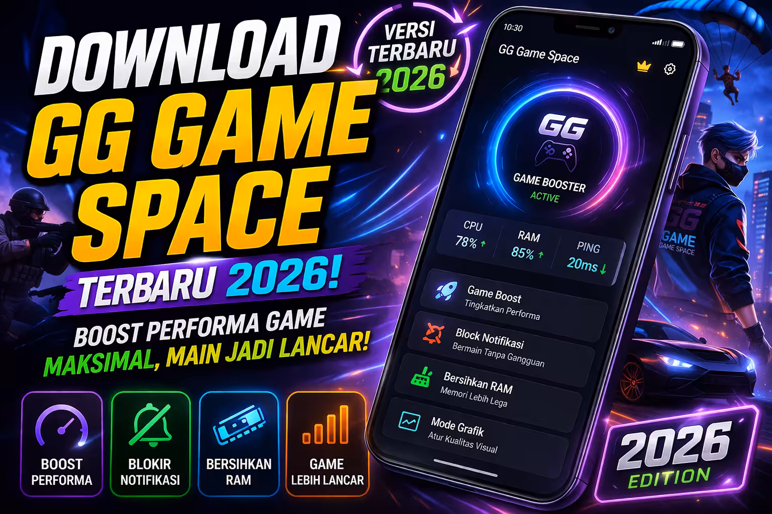 Download GG Game Space Terbaru: Cara Mudah Meningkatkan Performa Game di HP