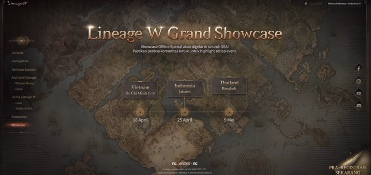 Lineage W Grand Showcase
