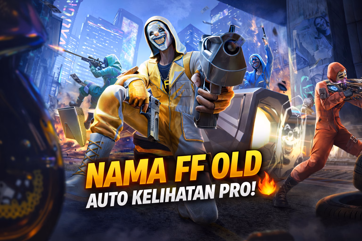 Nama FF Keren Old yang Belum Terpakai