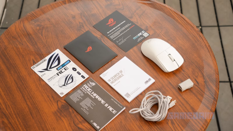 Review ROG Harpe II Ace: Mouse Gaming Ultralight 48 Gram Terbaik Tanpa Kompromi 4 Asus Rog Harpe Ii Ace Gamedaim Review 13