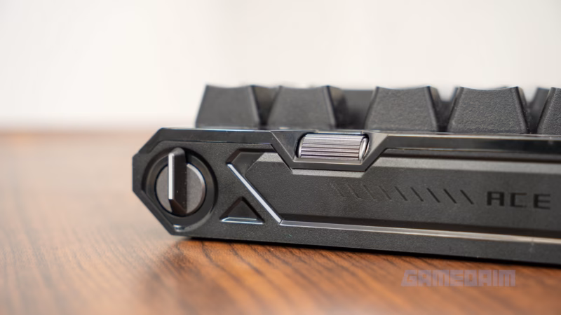 Gambar ASUS ROG Falchion Ace 75 HE dari review Gamedaim