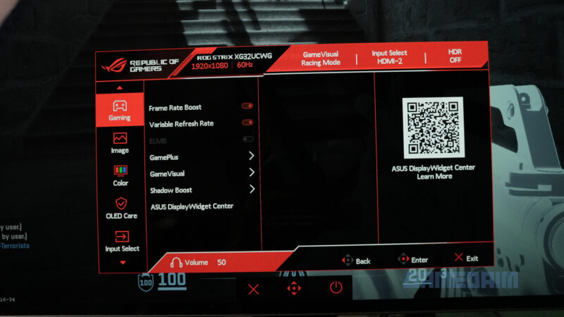 Monitor gaming ASUS ROG Strix OLED XG32UCWG untuk pengalaman visual tajam