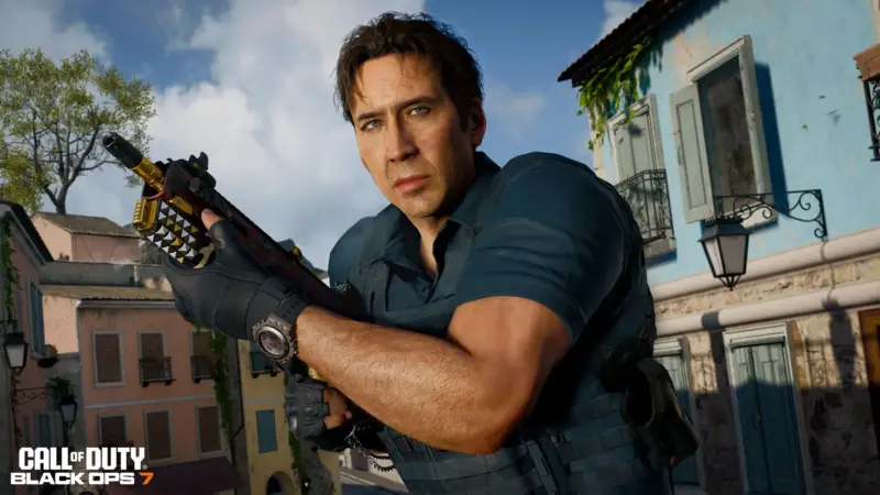 Aktor Nicolas Cage Hadir di Call of Duty 3 Aktor Nicolas Cage Hadir di Call of Duty
