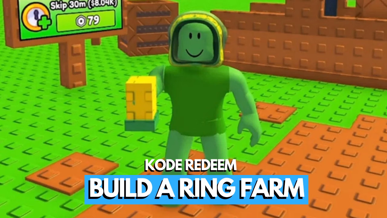 Kode Redeem Build A Ring Farm Roblox Terbaru (Juni 2026)
