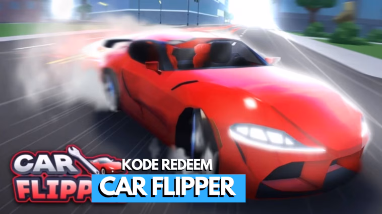Kode redeem untuk game Car Flipper di Roblox terbaru