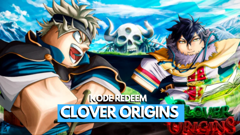 Kode Redeem Clover Origins Roblox Terbaru (Juli 2026) 9 Kode Redeem Clover Origins Roblox Terbaru (Juli 2026)