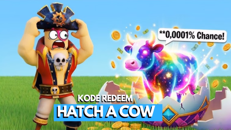 Kode redeem Hatch a Cow Roblox terbaru untuk mendapatkan hadiah dalam game