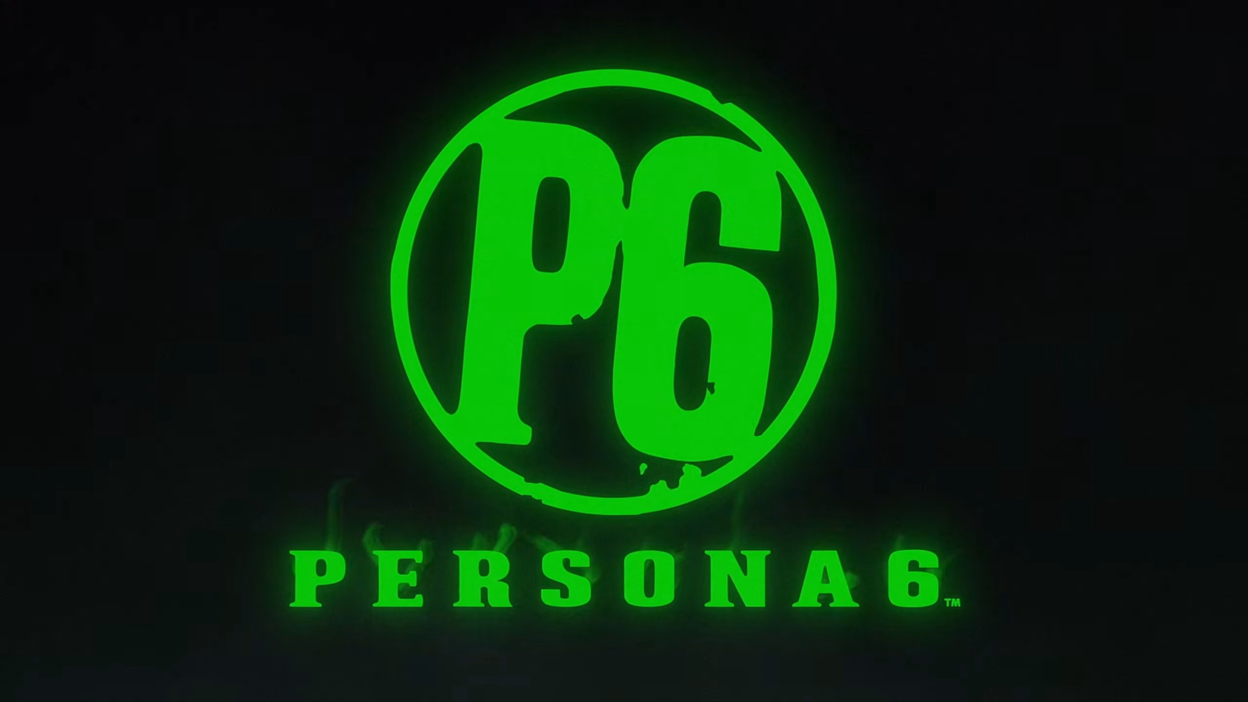 Logo Persona 6 dan pengumuman pendaftaran di badan rating umur