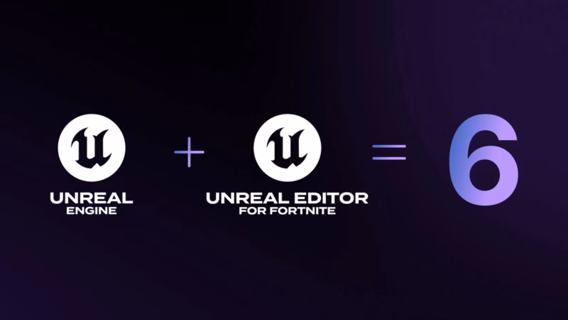 Gambar logo Unreal Engine 6 dengan ilustrasi AI Gemini dan Claude