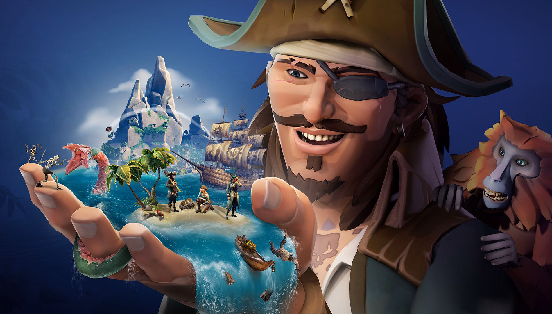 Xbox Kembangkan Film Sea of Thieves dengan Sentuhan Produser Marvel 1 Gambar promosi film Sea of Thieves yang dikembangkan Xbox dengan sentuhan produser Marvel