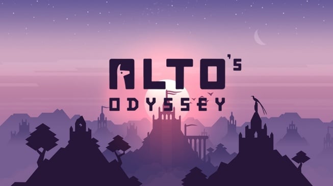 50 Game Android Santai Terbaik 2026 - Alto’s Odyssey