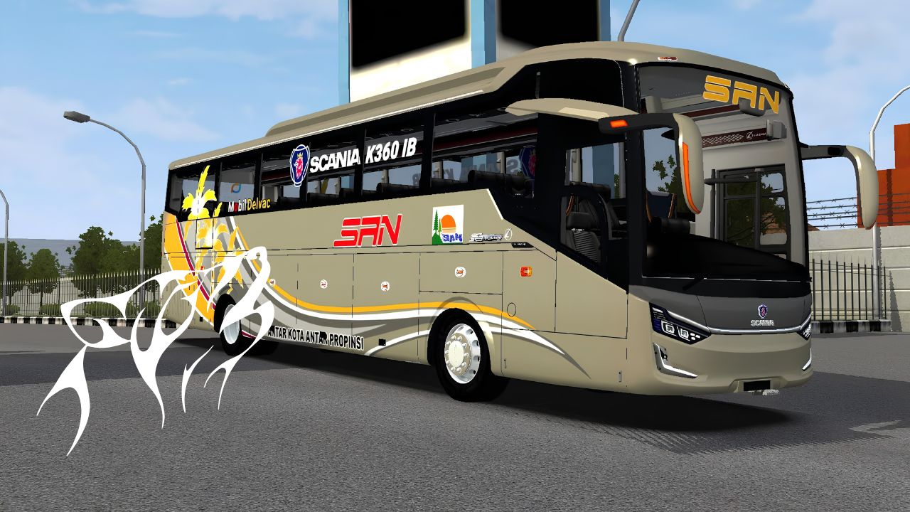 BUSSID Knalpot Srigala 1