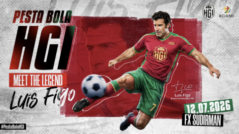 HGI Umumkan Pesta Bola 2026, Luís Figo Siap Sapa Penggemar di Jakarta