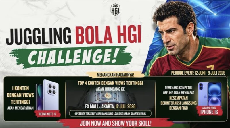 HGI Ajak Kreator Indonesia Adu Skill dengan Luís Figo 4 HGI Ajak Kreator Indonesia Adu Skill dengan Luís Figo
