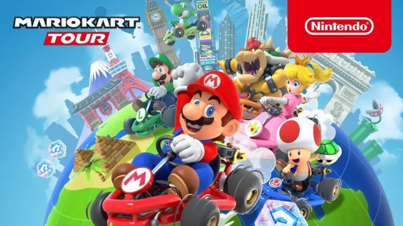 Mario Kart Tour Resmi Ditutup Pada September 2026 2 Logo Mario Kart Tour dengan pengumuman penutupan pada September 2026