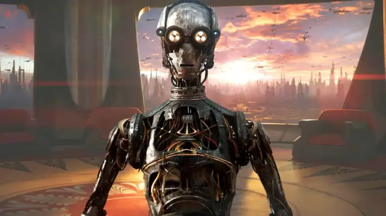Logo Quantic Dream dan judul Star Wars Eclipse dalam pengembangan