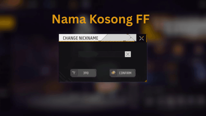Spasi FF Salin Terbaru, Cara Copy Teks Kosong dengan Mudah