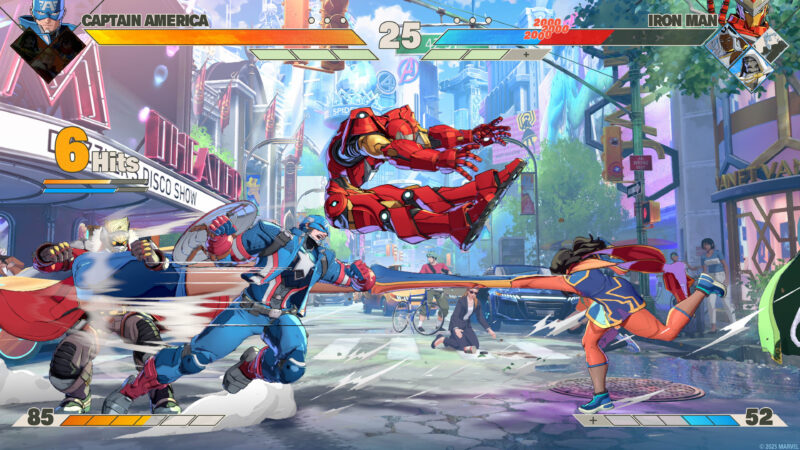 Gambar menunjukkan versi PC Marvel Tokon Fighting Souls yang diblokir di 132 negara