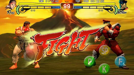 50 Game Fighting Android Terbaik yang Seru Dimainkan 4 50 Game Fighting Android Terbaik - Street Fighter IV CE