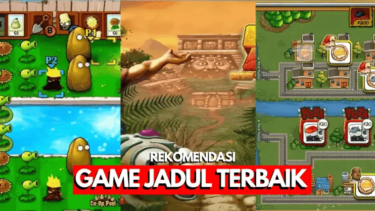 Ilustrasi game jadul klasik yang mengingatkan nostalgia masa lalu