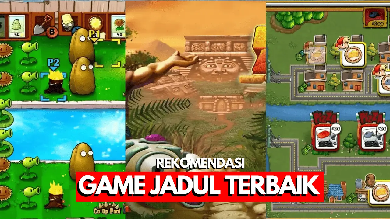 Ilustrasi game jadul klasik yang mengingatkan nostalgia masa lalu