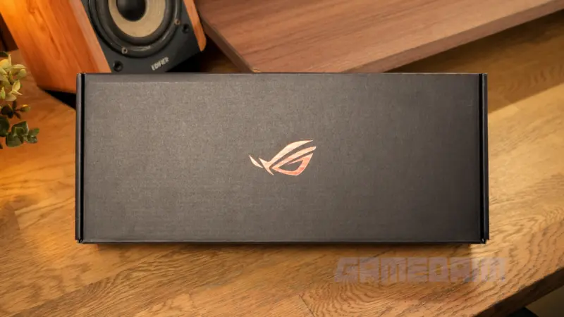 Gambaran keyboard gaming ASUS ROG Falchion Ace HFX dari Gamedaim