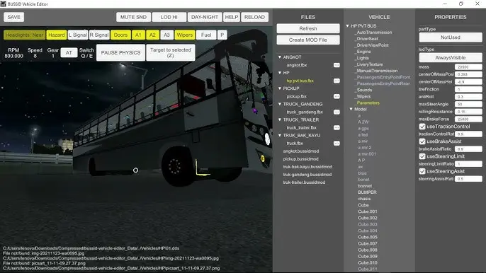 BUSSID Mod Editor