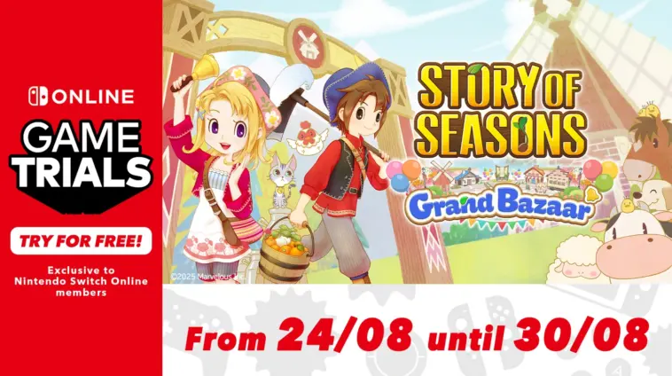 Story of Seasons: Grand Bazaar Hadir di Game Trials Nintendo Switch Online, Dapat Diskon 40 Persen