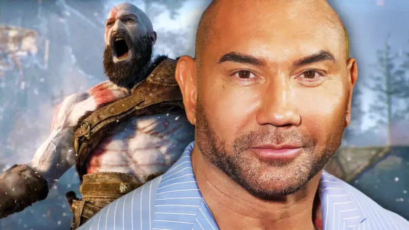 Dave Bautista Dikabarkan Jadi Kratos di Serial God of War 2 Gambar Dave Bautista sebagai Kratos dalam serial adaptasi game God of War