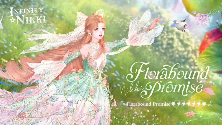 Gambar dari Infinity Nikki versi 2.9 menampilkan Summer Camp dan Outfit 5 Star baru