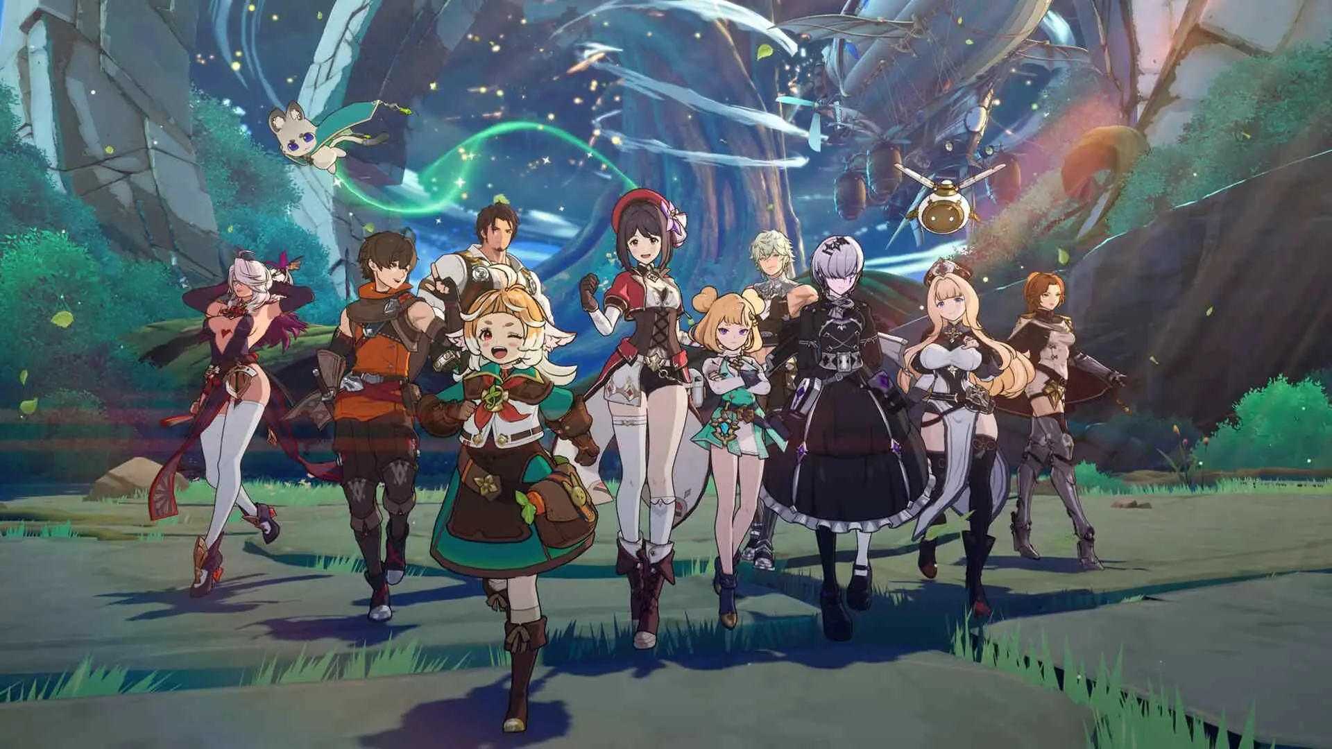 Gambar dari Limit Zero Breakers yang menampilkan konten baru dan suasana pengujian beta kedua