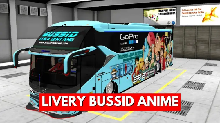 Livery BUSSID Yudistira HD Anime