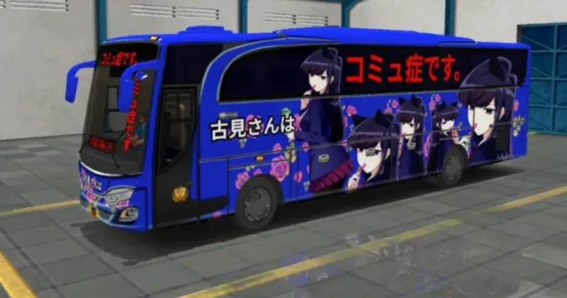 Livery BUSSID Yudistira HD Anime