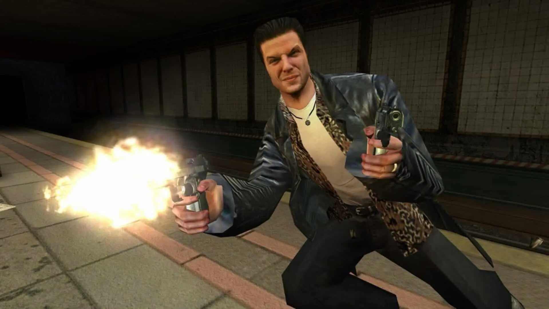 Gambar teaser dari remake Max Payne 1 dan 2 yang sedang dalam pengembangan oleh Remedy