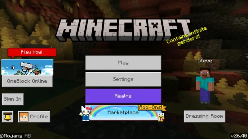 Download Minecraft 1.26.40: Fitur dan Update Lengkap 12 Minecraft 1.26.40