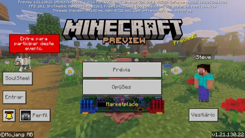 Minecraft Bedrock 1.21.130