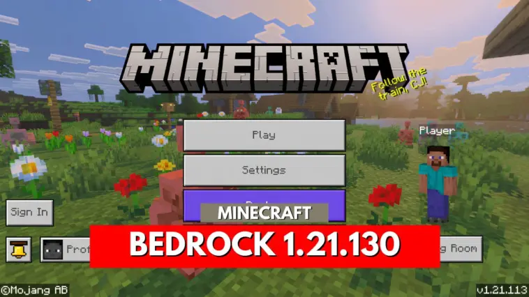 Minecraft Bedrock 1.21.130