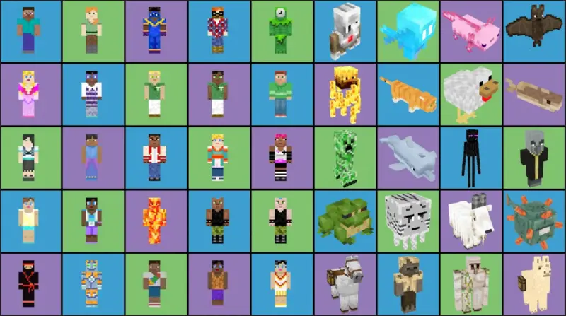 Minecraft Skins Top: Tempat Mencari dan Membuat Skin Keren 15 Minecraft Skins Top