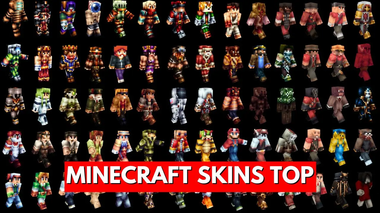 Minecraft Skins Top 8