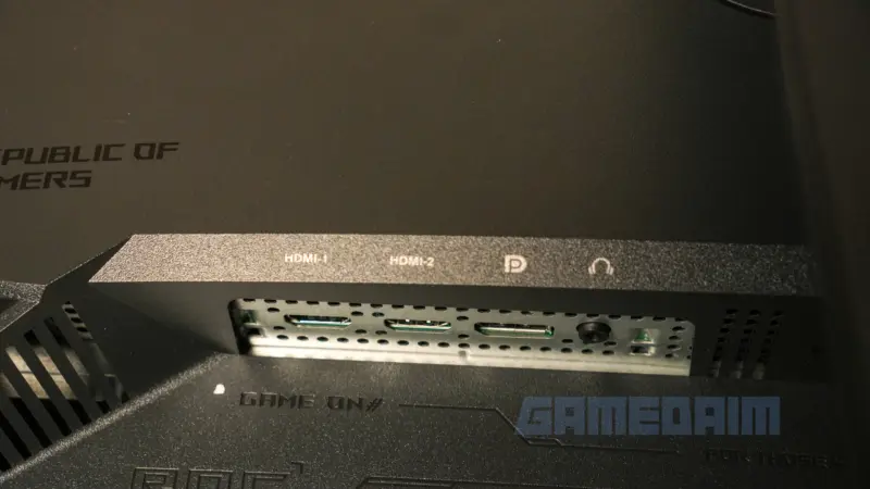 Monitor gaming ROG Strix OLED XG27AQWMG dengan layar berkualitas tinggi