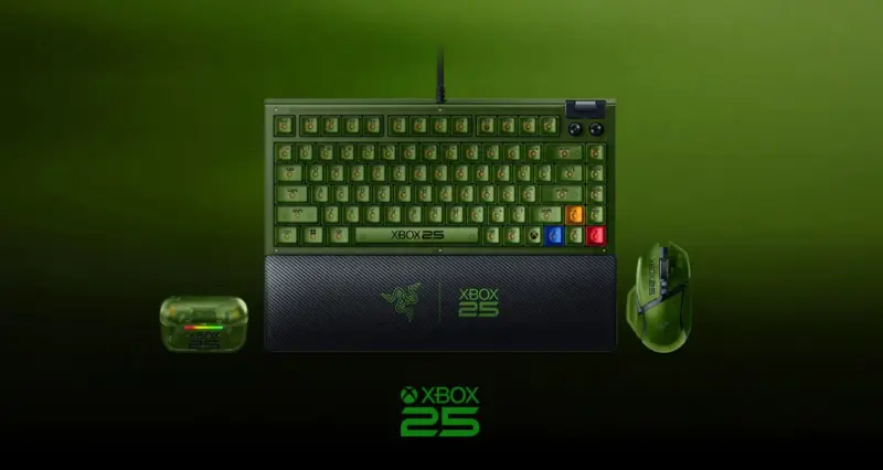 Razer dan Xbox Rayakan 25 Tahun Gaming Lewat Koleksi Periferal Edisi Spesial 4 Razer dan Xbox Rayakan 25 Tahun Gaming Lewat Koleksi Periferal Edisi Spesial