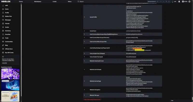 Roblox Safety Dashboard