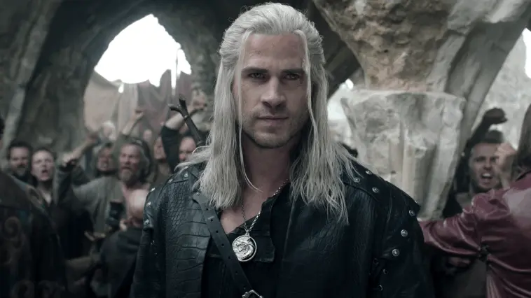 Poster resmi The Witcher Season 5 yang menampilkan karakter utama dan pengumuman penundaan ke tahun 2027