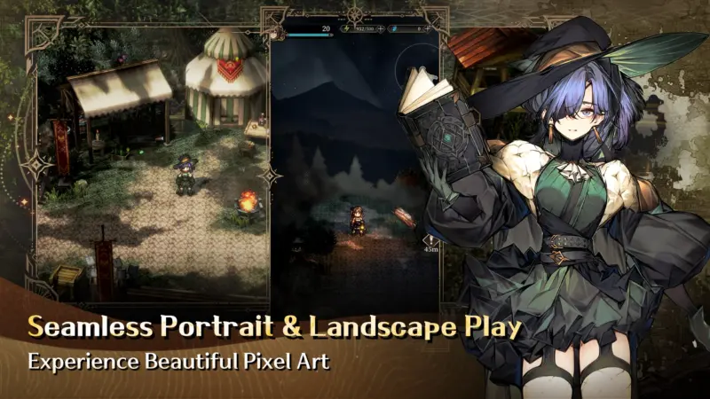 Whisperborne Siap Hadir di Mobile dengan Nuansa JRPG 2.5D 2 Gambar dari game Whisperborne yang menampilkan gaya visual JRPG 2.5D untuk platform mobile