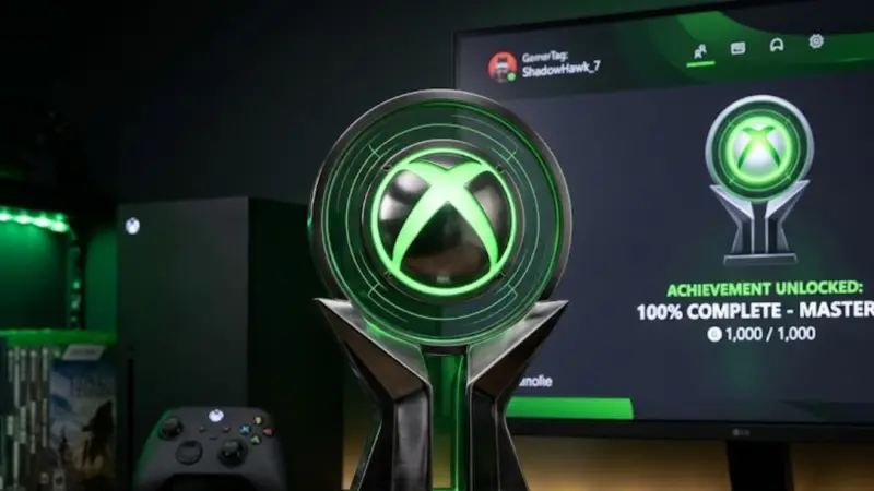 Xbox Platinum Achievement Dikabarkan Hadir pada 2026 2 Gambar logo Xbox dengan teks Achievement Platinum yang akan hadir tahun 2026