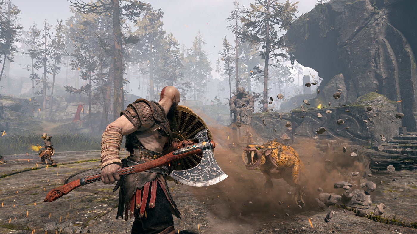 100+ Game PS4 Terbaik Sepanjang Masa yang Wajib Dimainkan Gamer 2 100+ Game PS4 Terbaik Sepanjang Masa - God of War (2018)