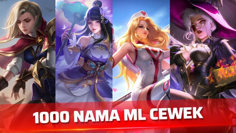 1000 Nama ML Cewek Aesthetic Terbaru, Unik, Keren, dan Jarang Dipakai