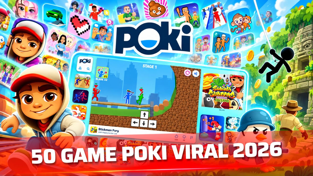 50 Game Poki Viral Tanpa Download 2026 yang Wajib Dimainkan di Browser 1 50 Game Poki Viral Tanpa Download 2026 yang Wajib Dimainkan di Browser